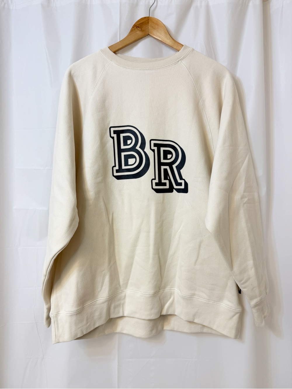 Brunette The Label "BRUNETTE" Not Your Boyfriend's Crew Neck Almond Milk XS/S
